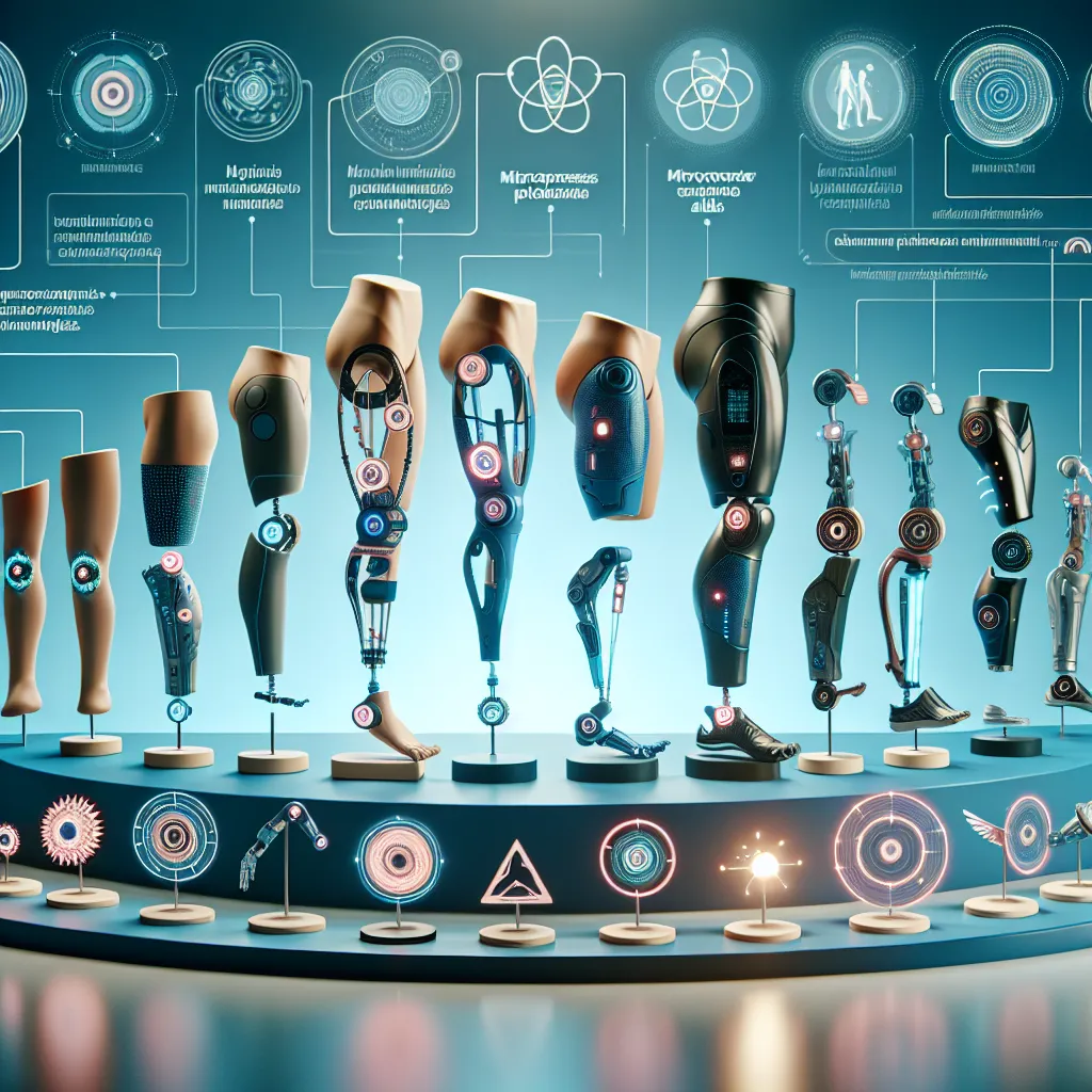 Nowoczesne protezy kończyn dolnych przegląd rodzajów i technologii