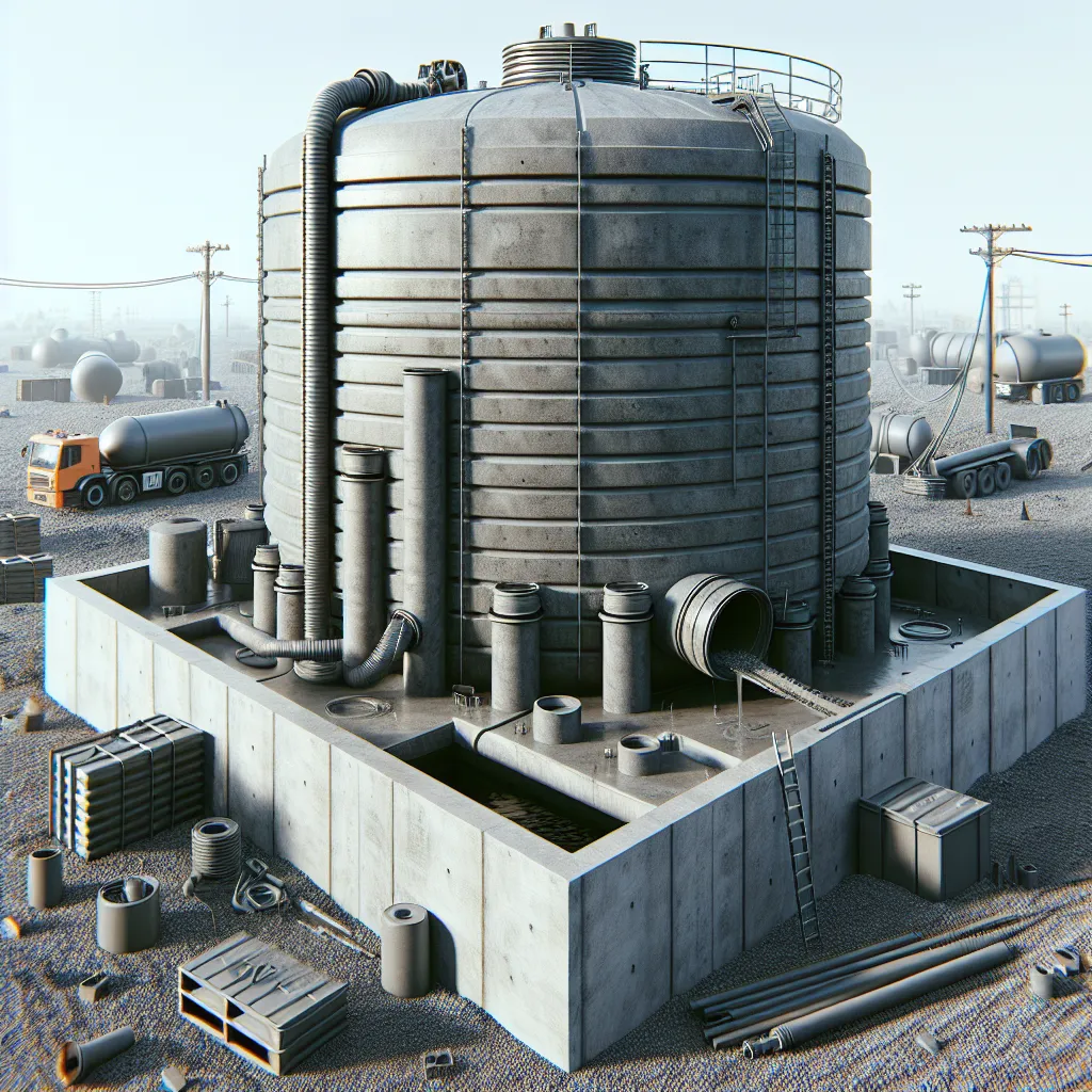 Szamba betonowe 6000L – trwałość i niezawodność dla Twojej instalacji